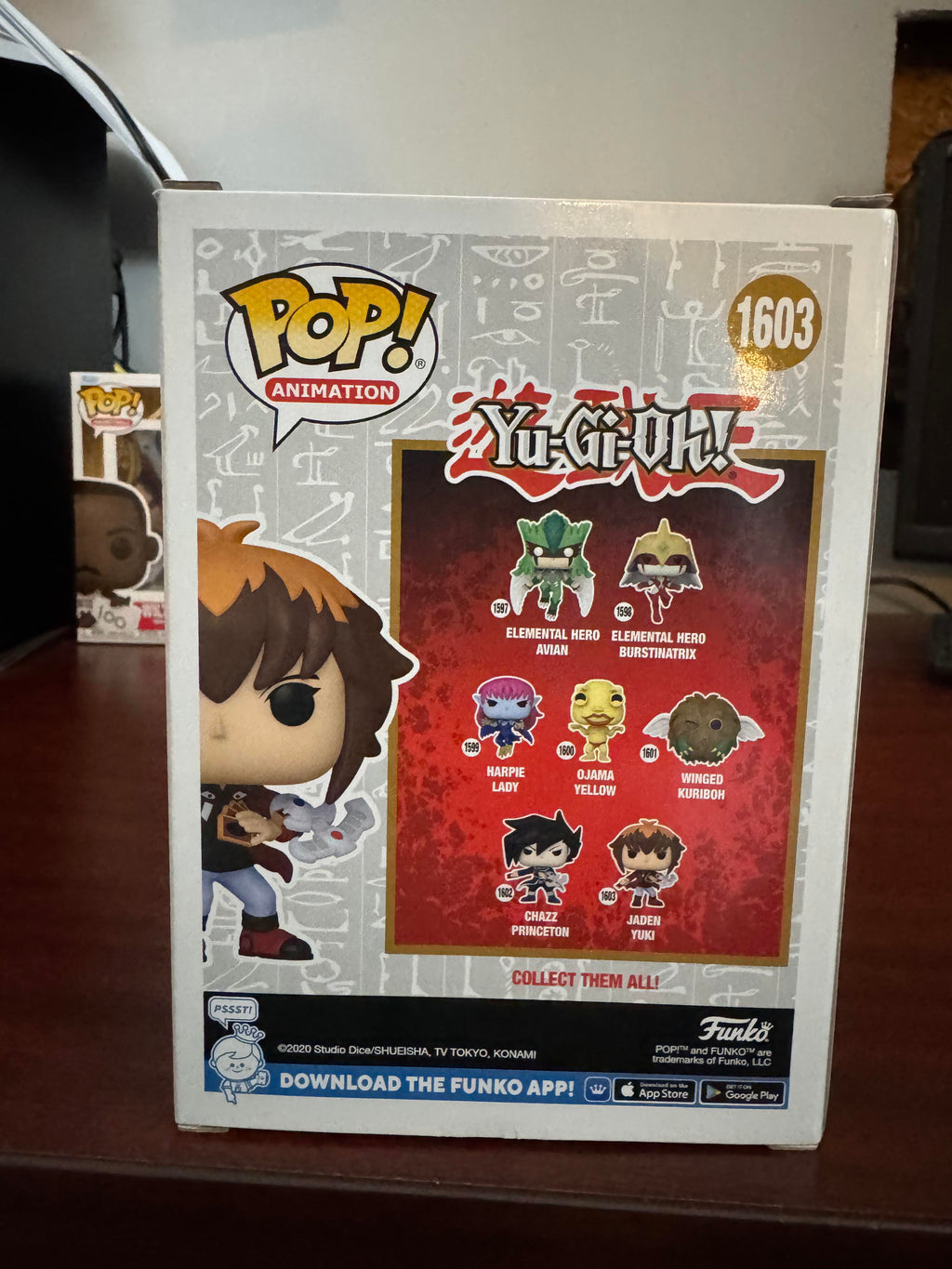 JADEN YUKI Yu-Gi-Oh! Funko POP Animation Collectible Vinyl Figure #1603