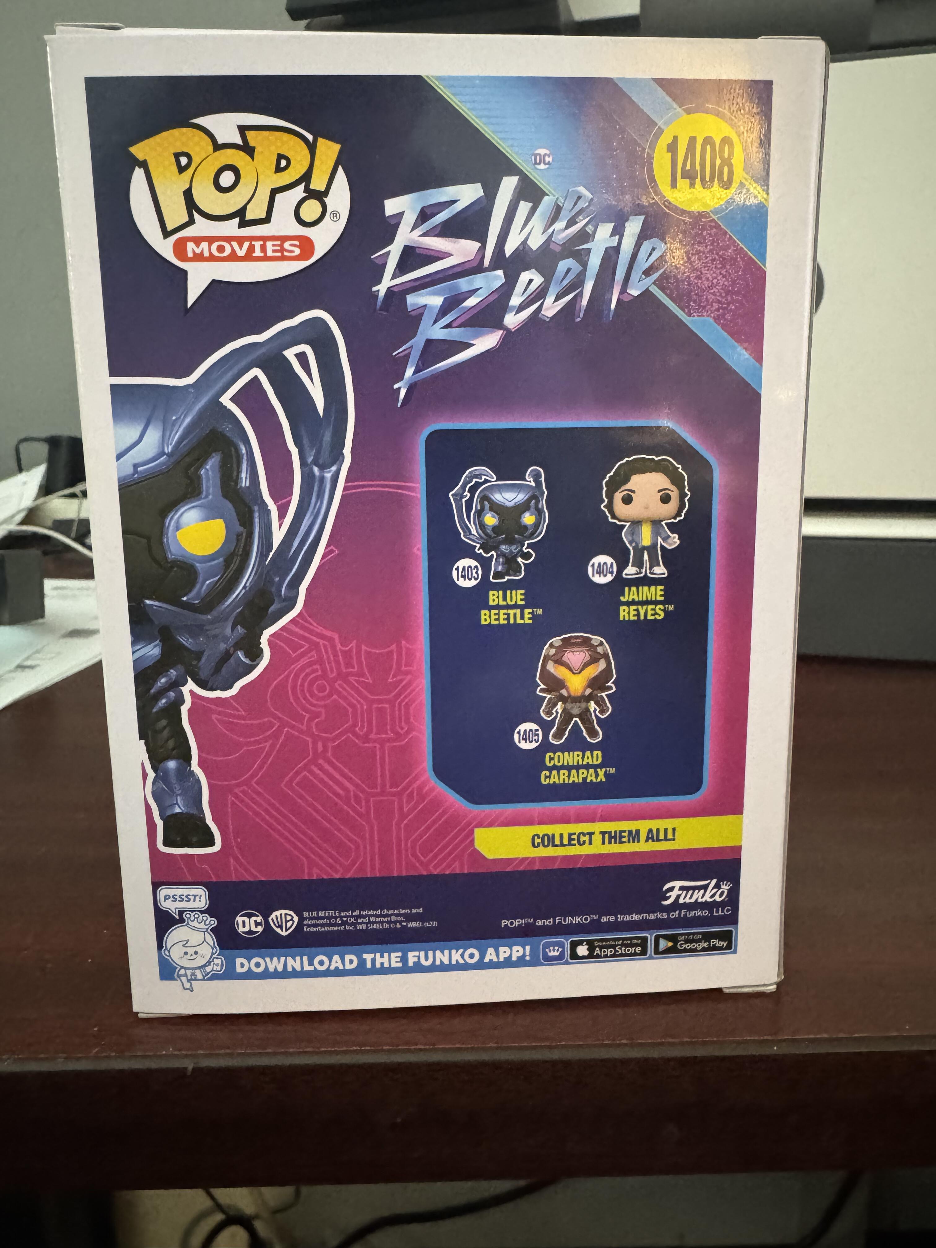 Funko Pop DC Blue Beetle Funko Exclusive #1408