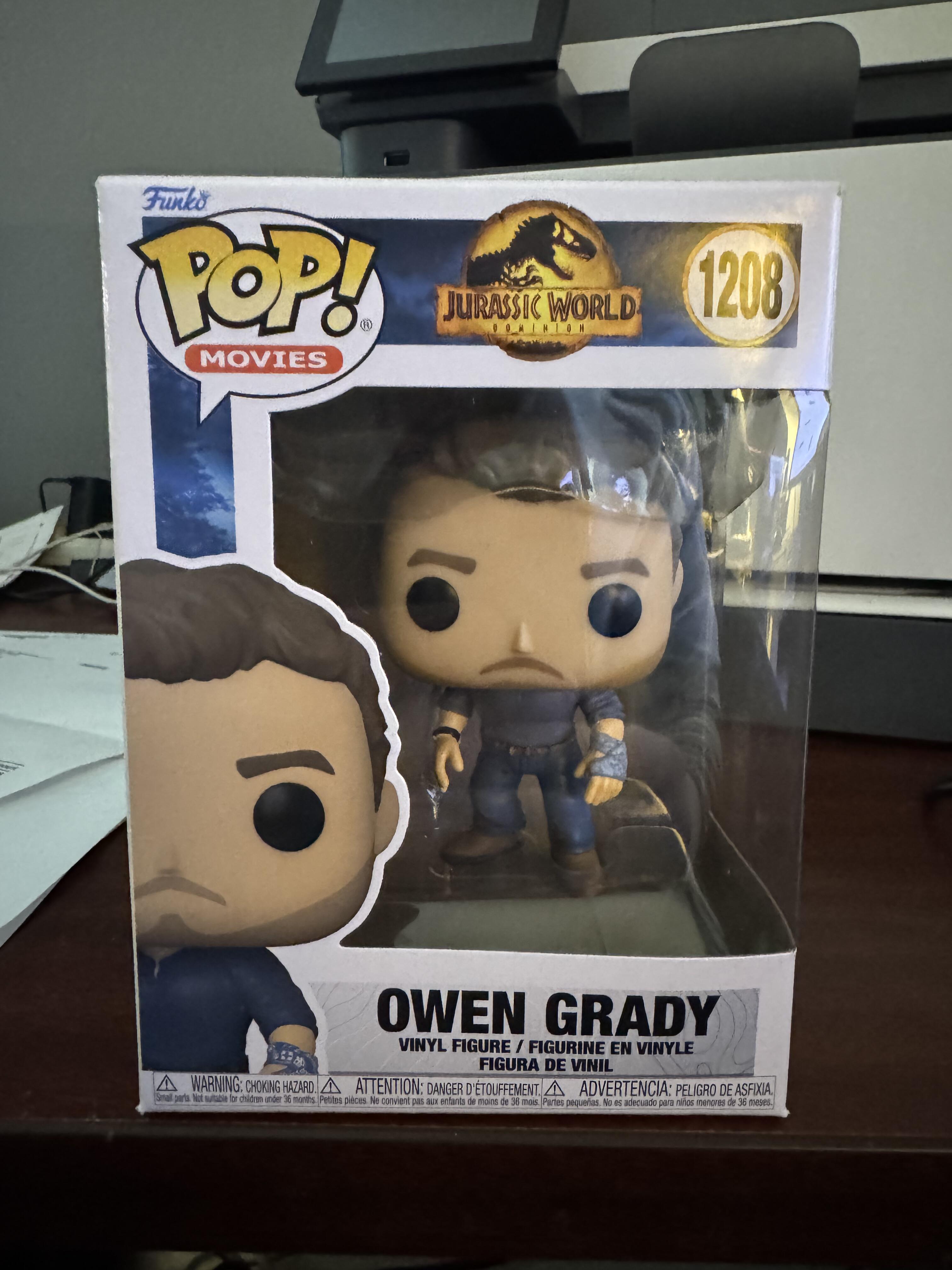 Funko Pop! Vinyl: Owen Grady #1208