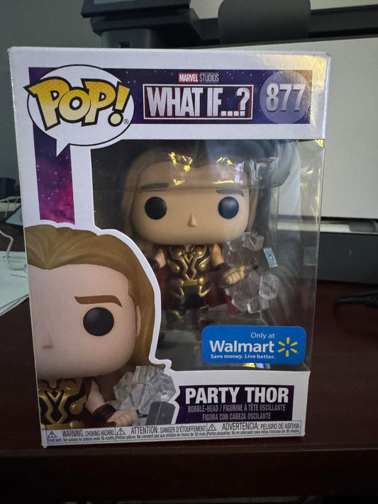 Funko Pop! Vinyl: Marvel - Party Thor - Walmart (Exclusive) #877