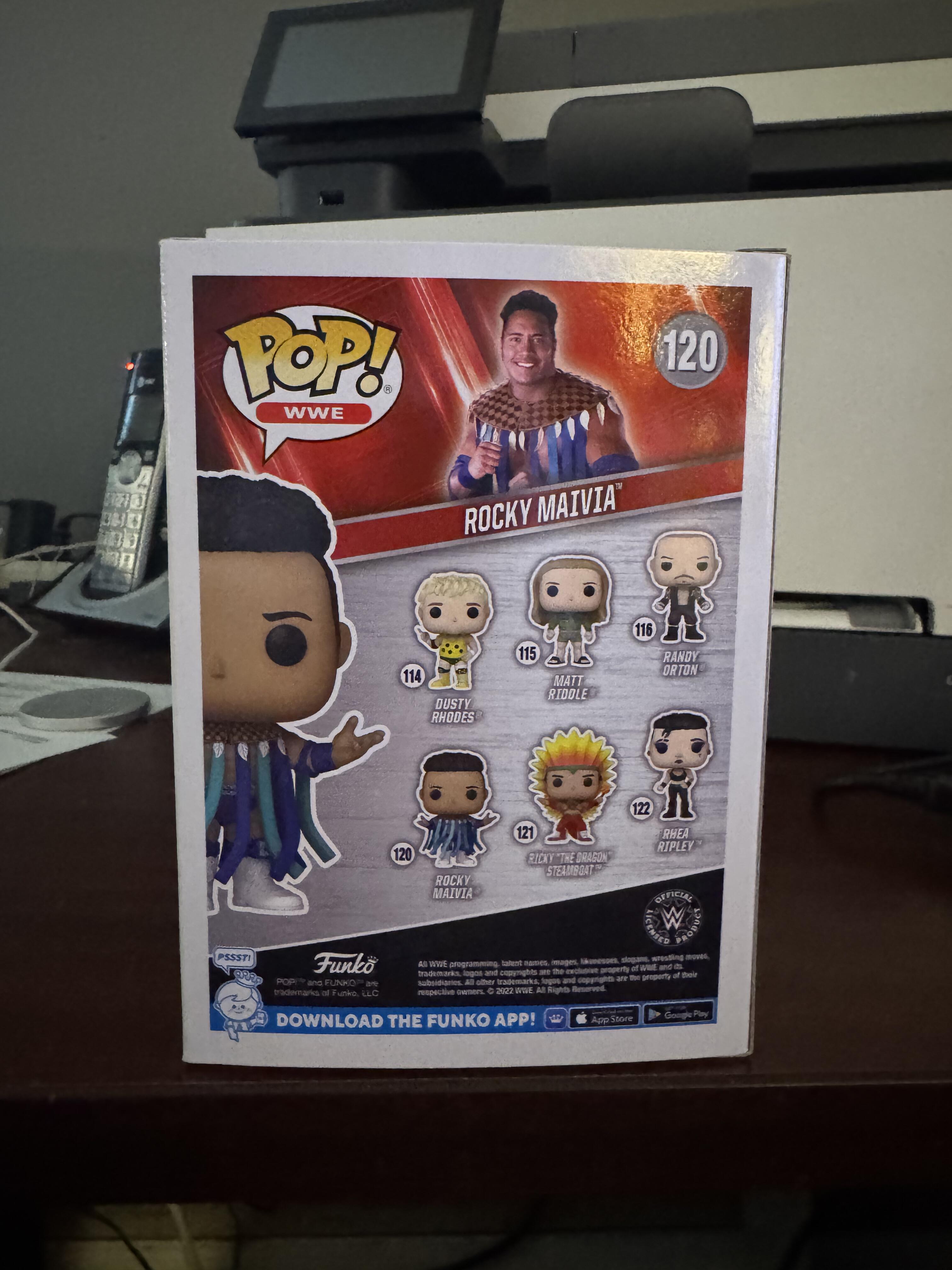 Funko Pop! Vinyl: WWE - Rocky Maivia #120