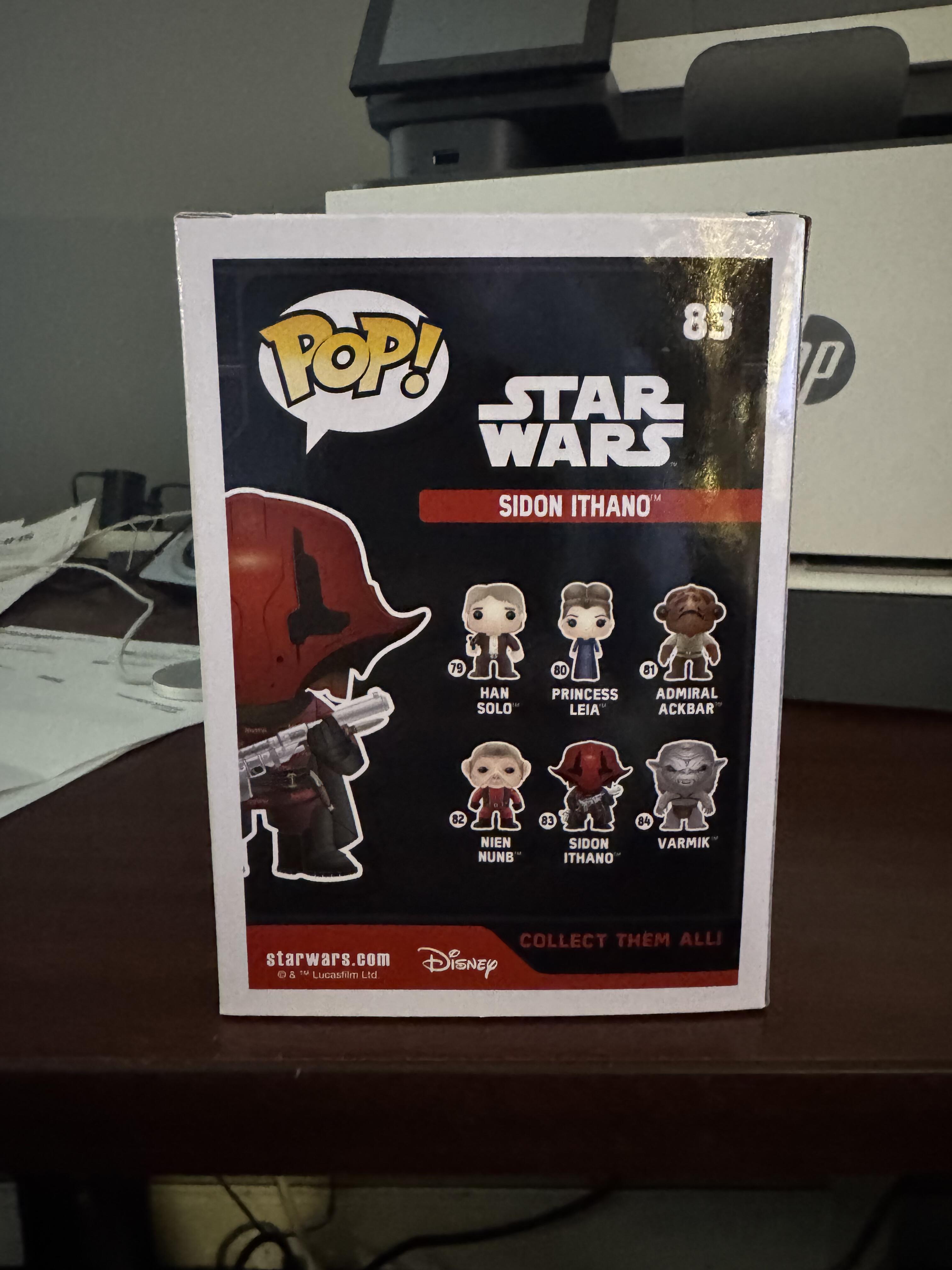 Funko Pop! Vinyl: Star Wars - Sidon Ithano #83