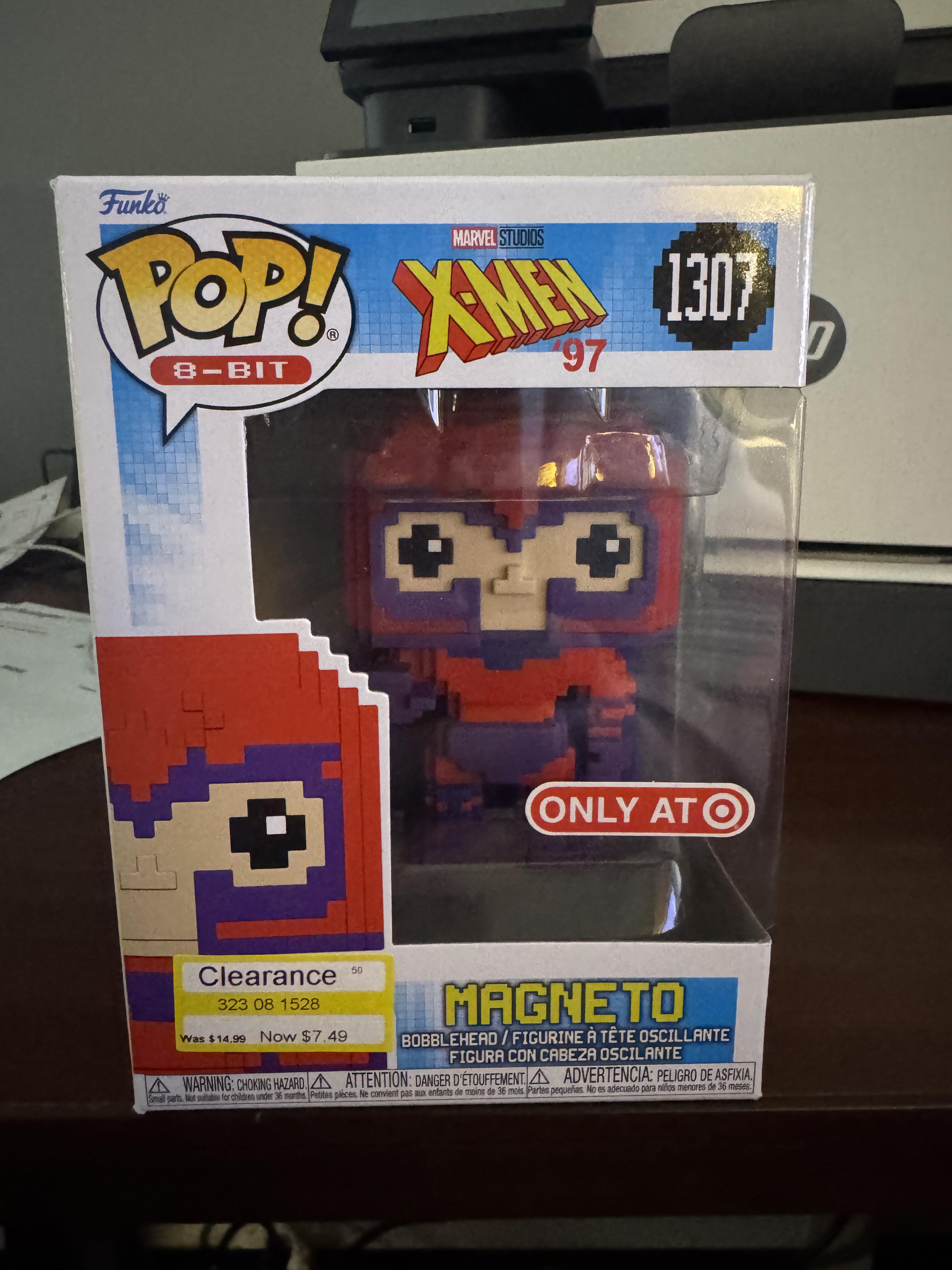 Funko Pop! Vinyl: Marvel - Magneto (8-Bit) - Target (Exclusive) #1307