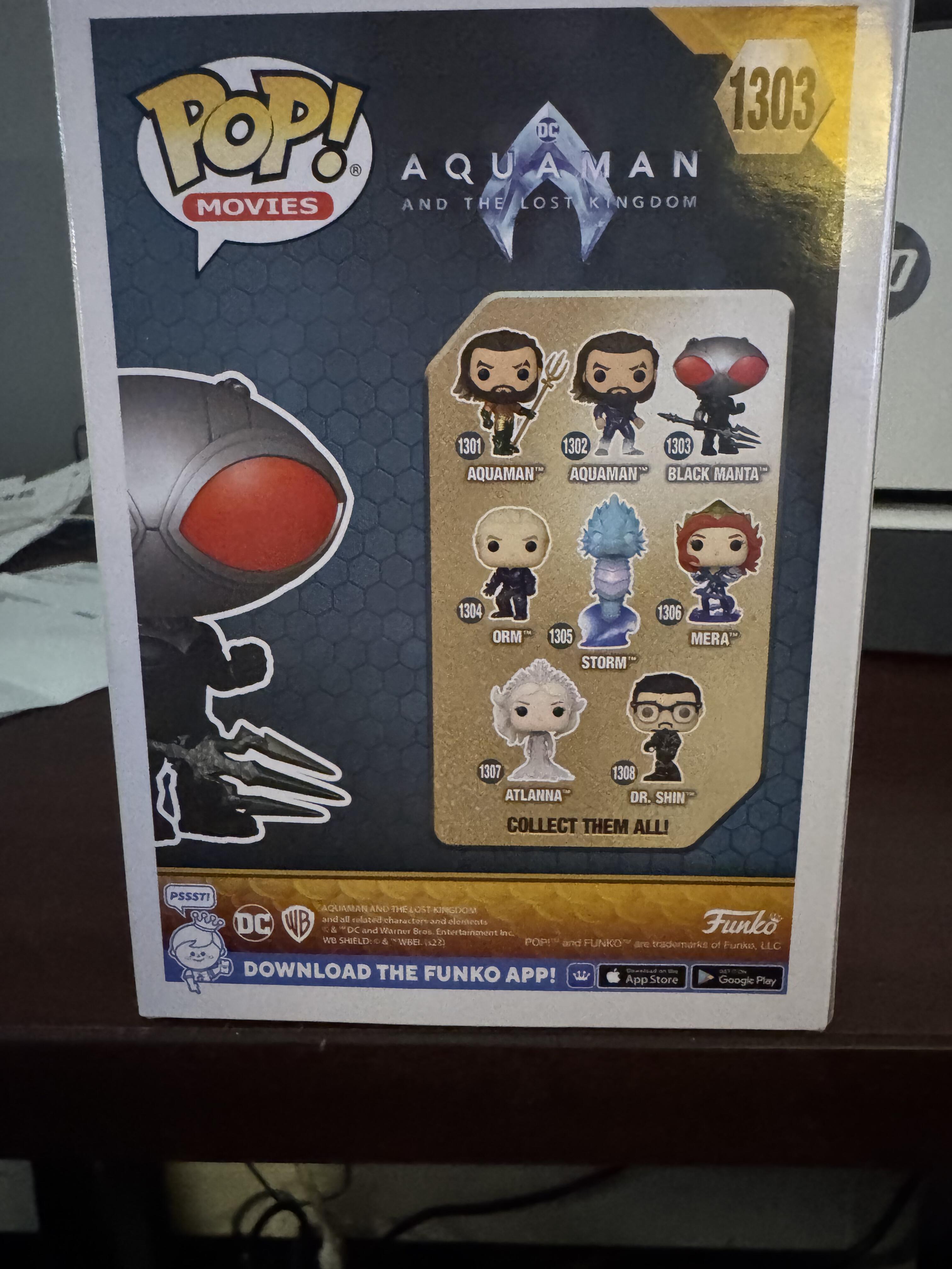 Funko Pop! Vinyl: DC Universe - Black Manta #1303