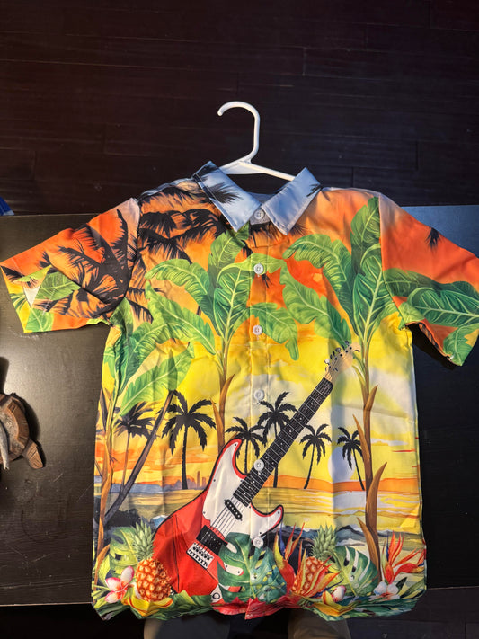 Boys Party/Hawaiian/Aloha Shirt Size - M
