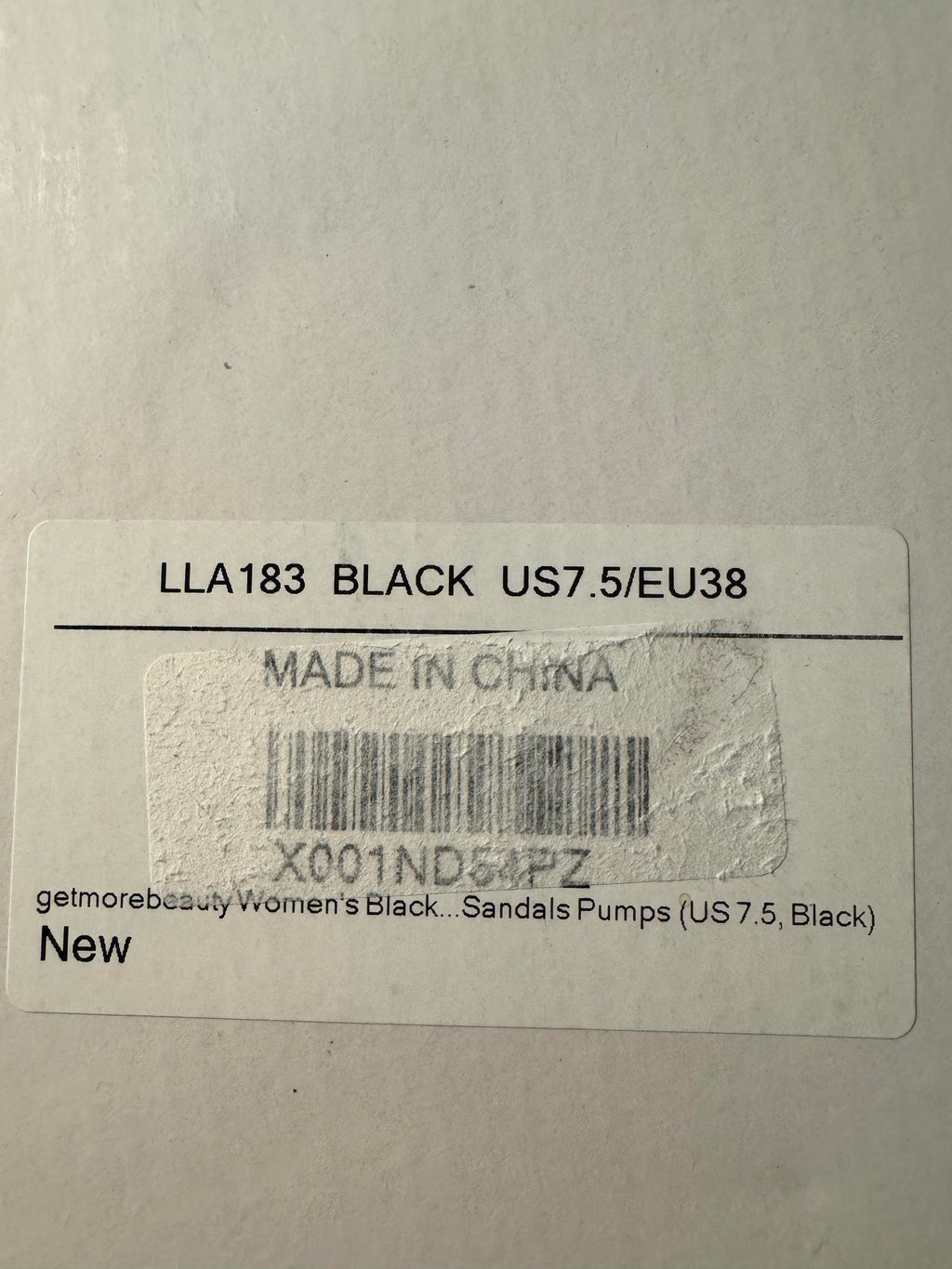 Strap Block Heel Sandals -Retro Style 7.5W *Clearance*