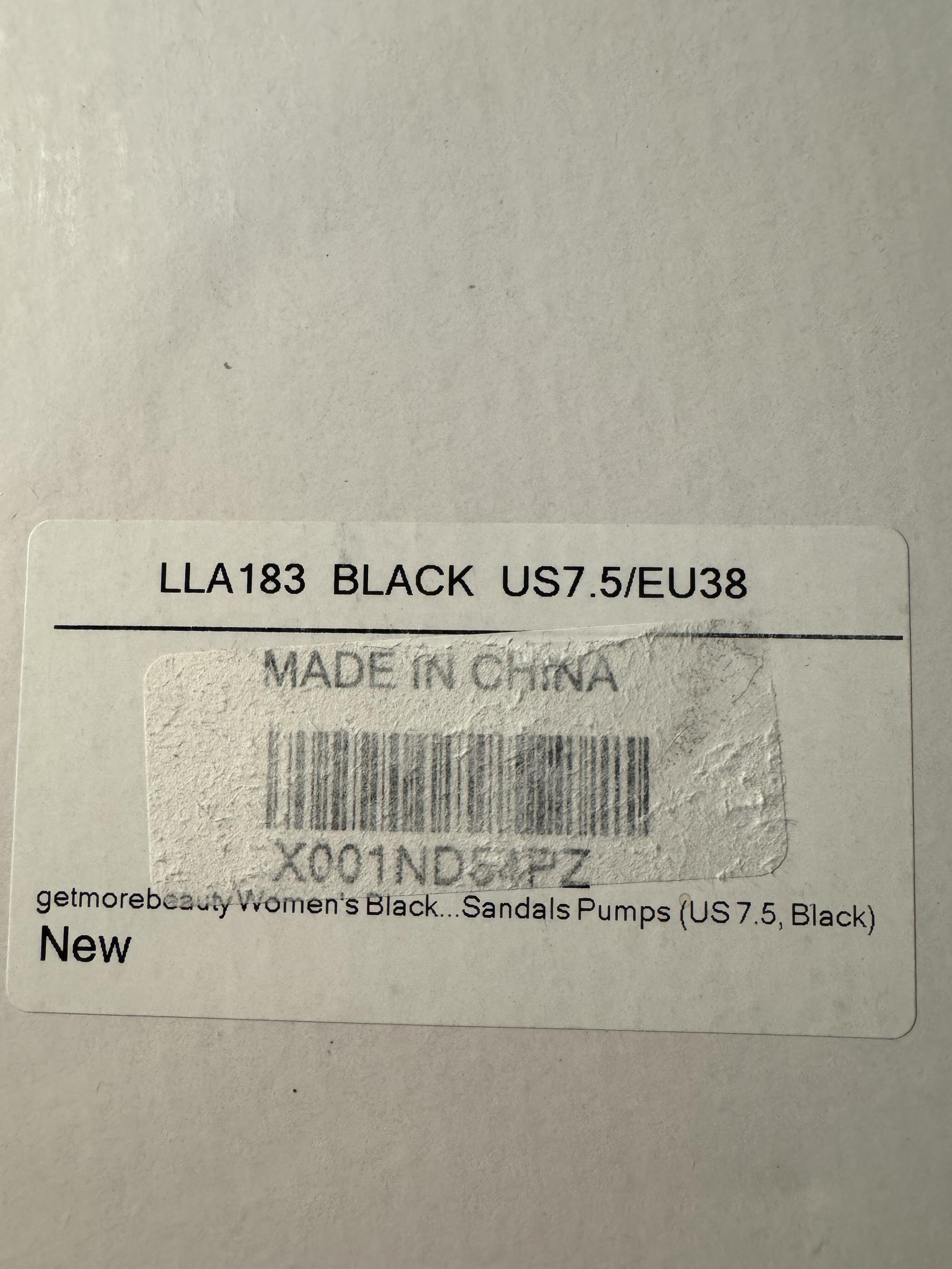 Strap Block Heel Sandals -Retro Style 7.5W *Clearance*