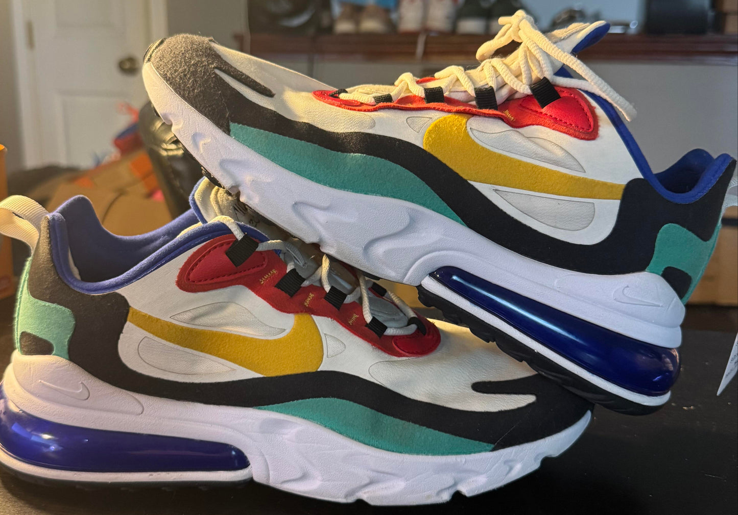Nike Air Max 270 React Bauhaus Size 8M