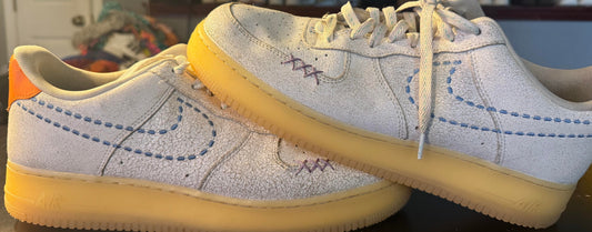 Nike Air Force 1 Low 101 Grey Size 12M - Used