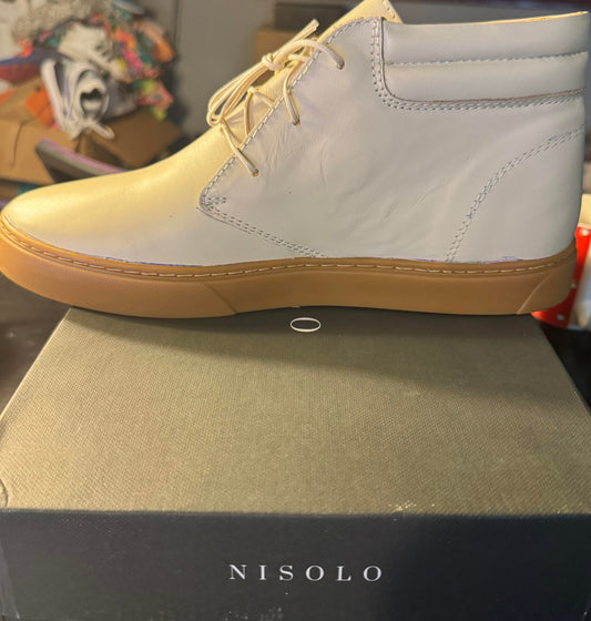 Nisolo Everyday Mid Top Sneaker -  Casual Dress Shoes for Men Size 11.5M