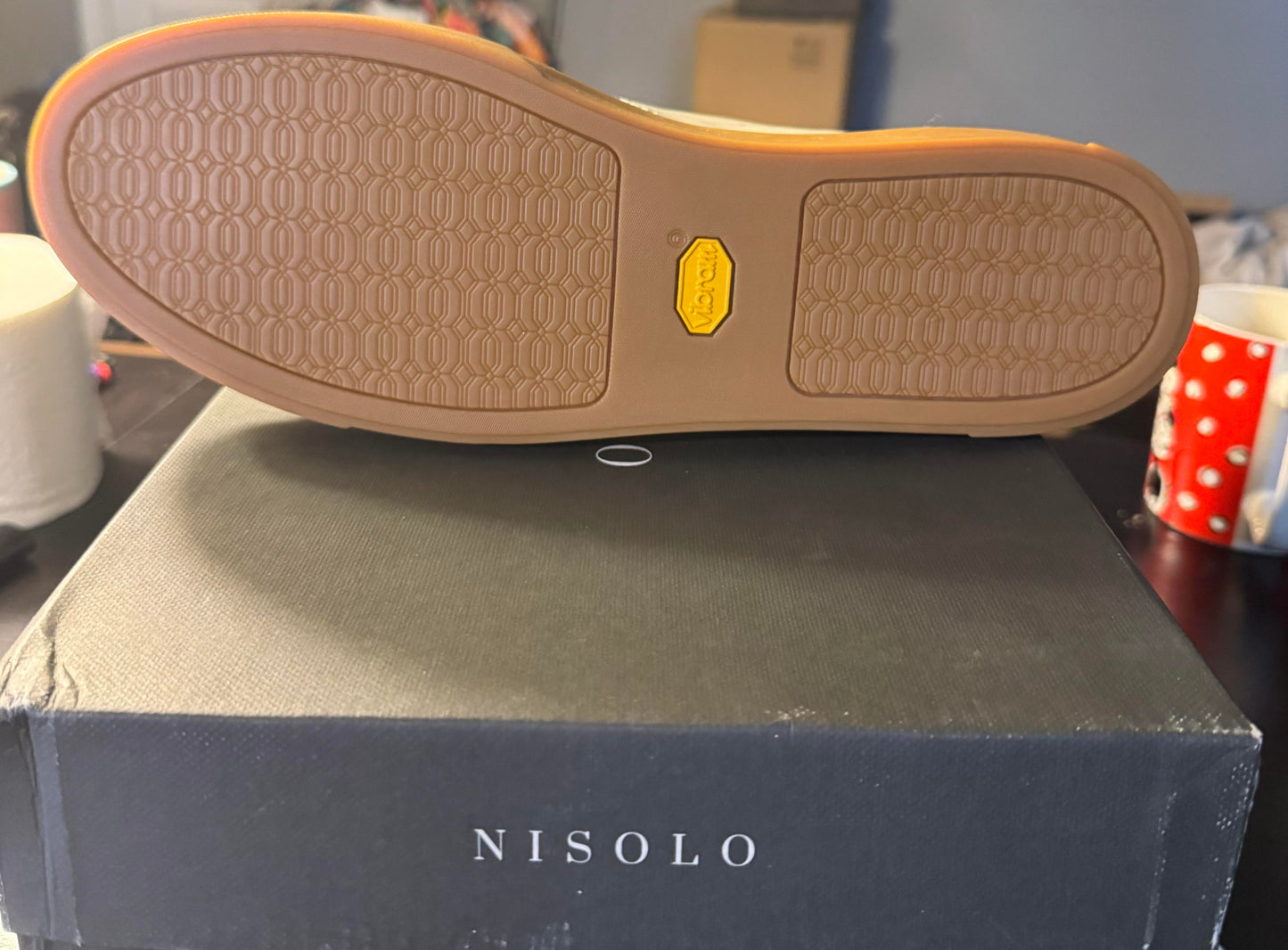 Nisolo Everyday Mid Top Sneaker -  Casual Dress Shoes for Men Size 11.5M