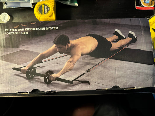 Pilates Portable Gym with bands