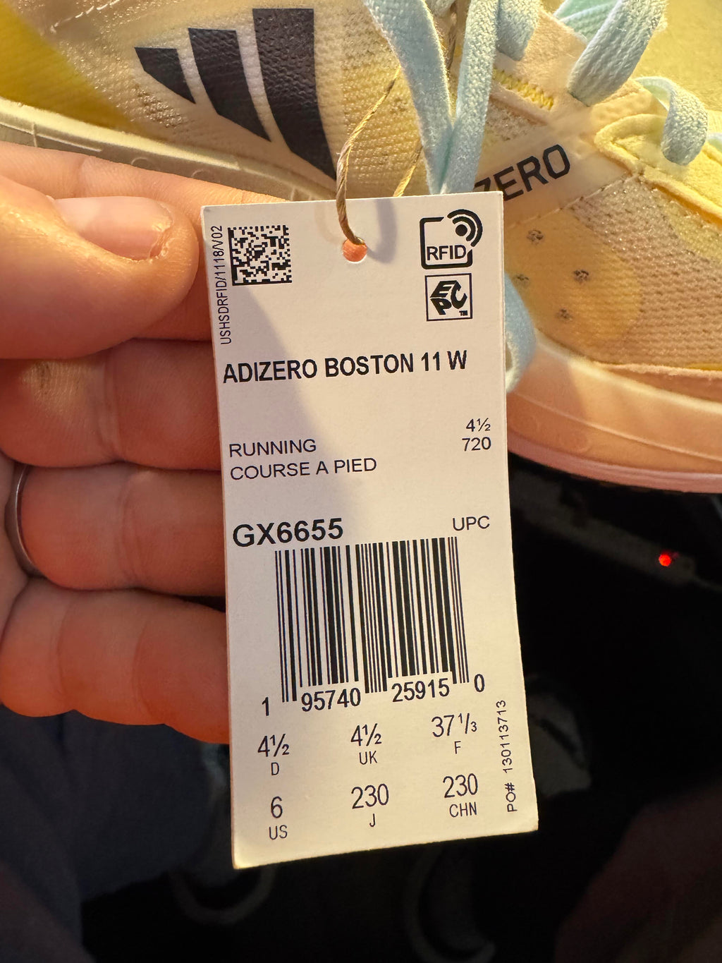 New Adidas Women's Adizero Boston 11 Running Shoes Sneaker 6W