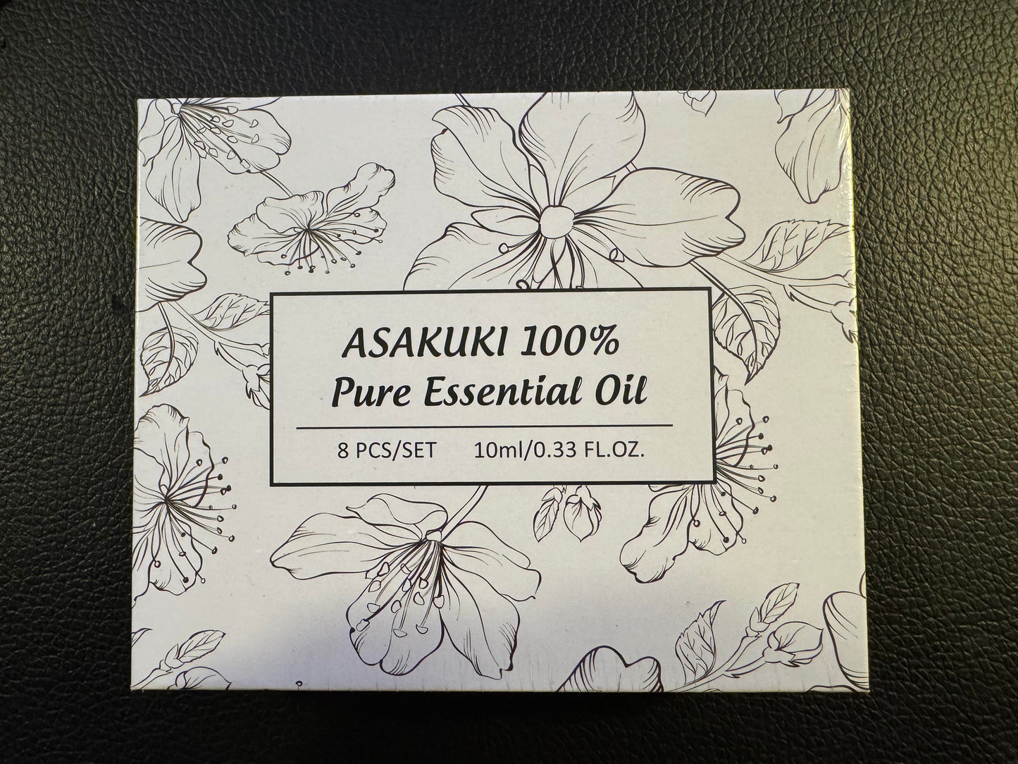 ASAKUKI 100% Pure Essential Oils - 8PC