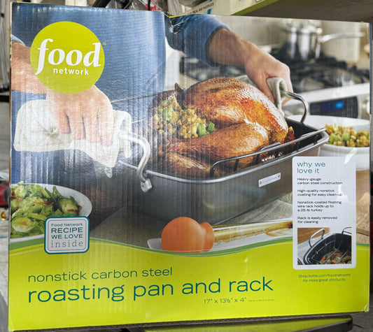 Food Network roasting pan and rack