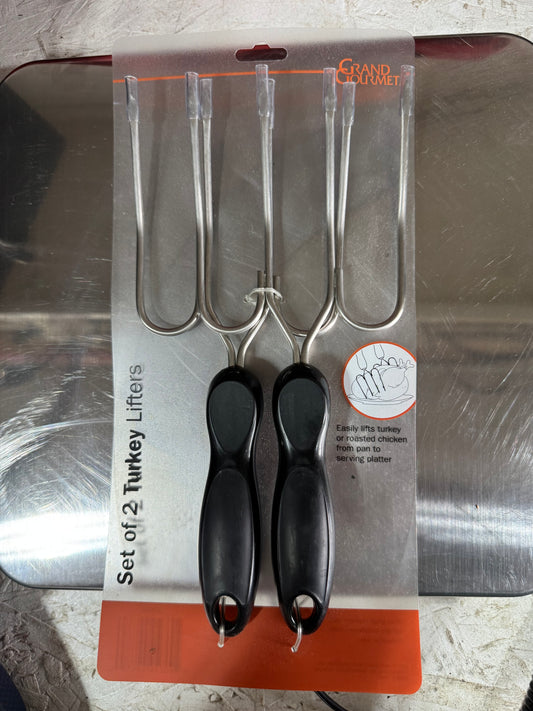 Turkey litfers, set of two.