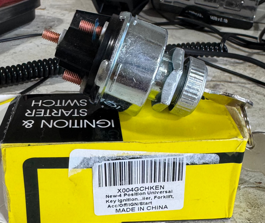 4 position Universal Key ignition (Forklift)