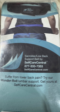 Back Wonder sacroiliac/low back support belt - Size SMALL