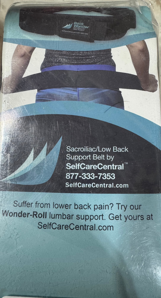 Back Wonder sacroiliac/low back support belt