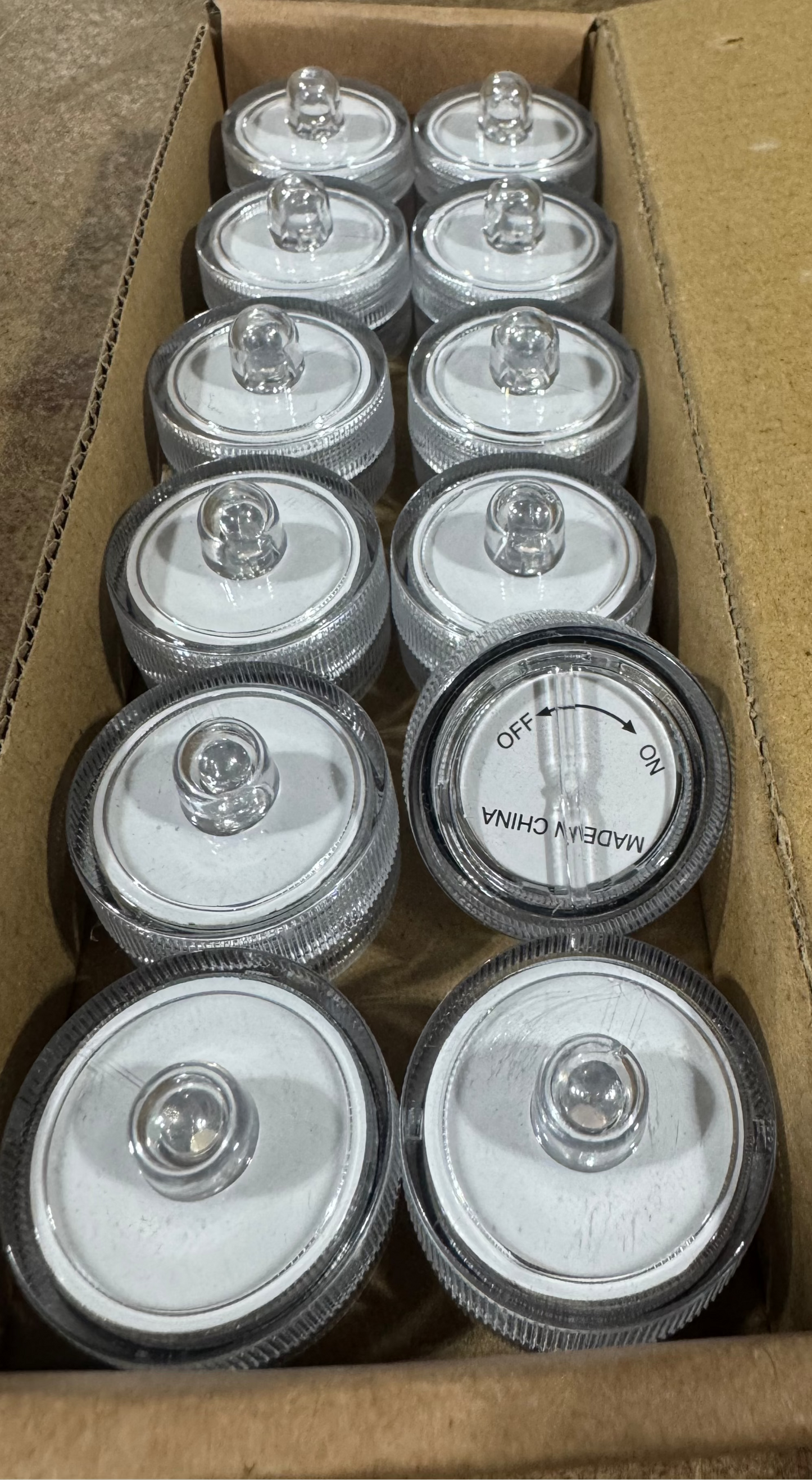Submersible LED lights 12pk