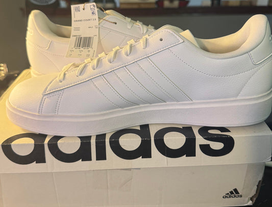 Adidas Men's Grand Court 2.0 Tennis Shoe 13M