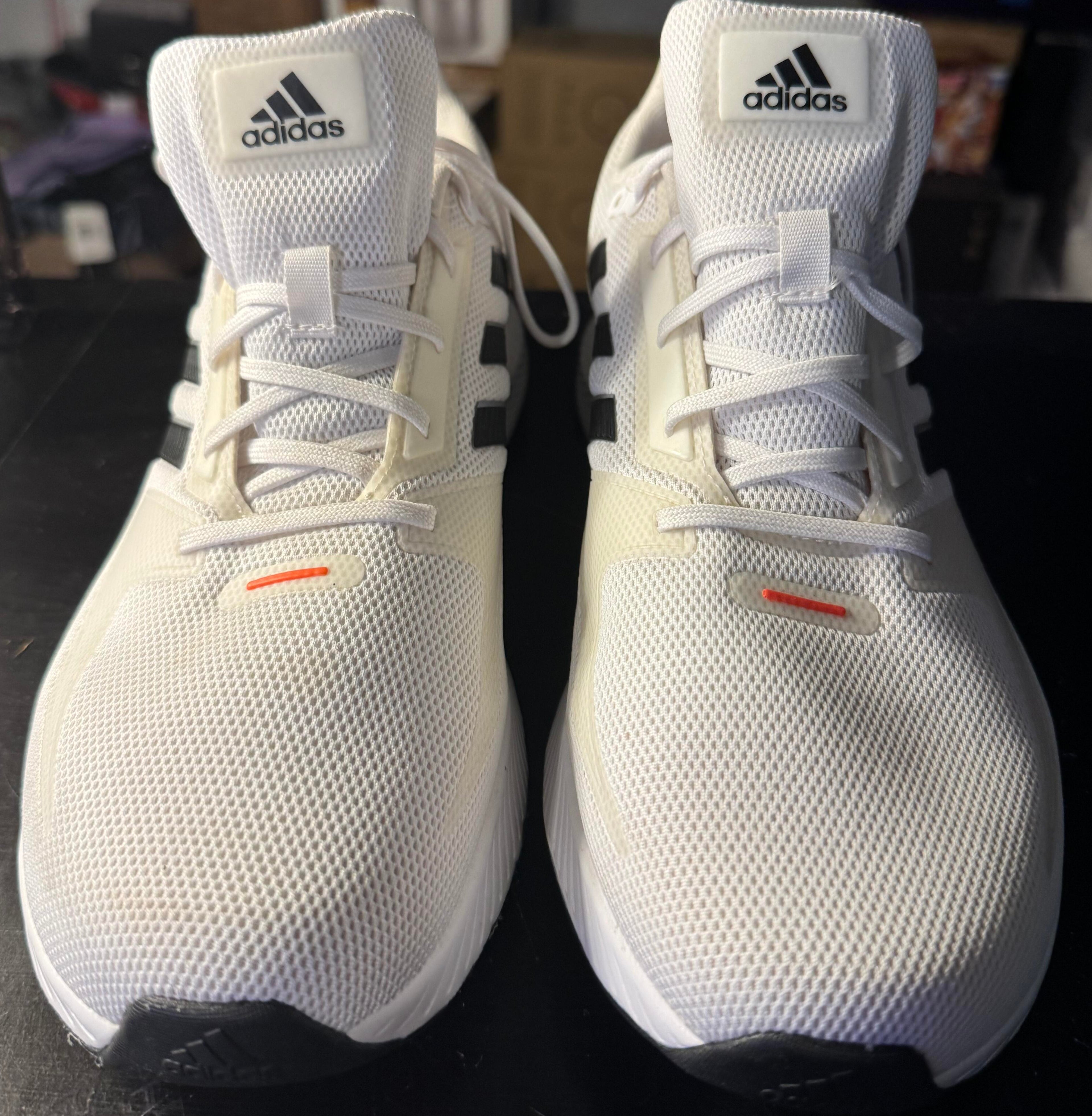 Adidas Run Falcon 2.0 'White Black' Size 11.5M *CLEARANCE*