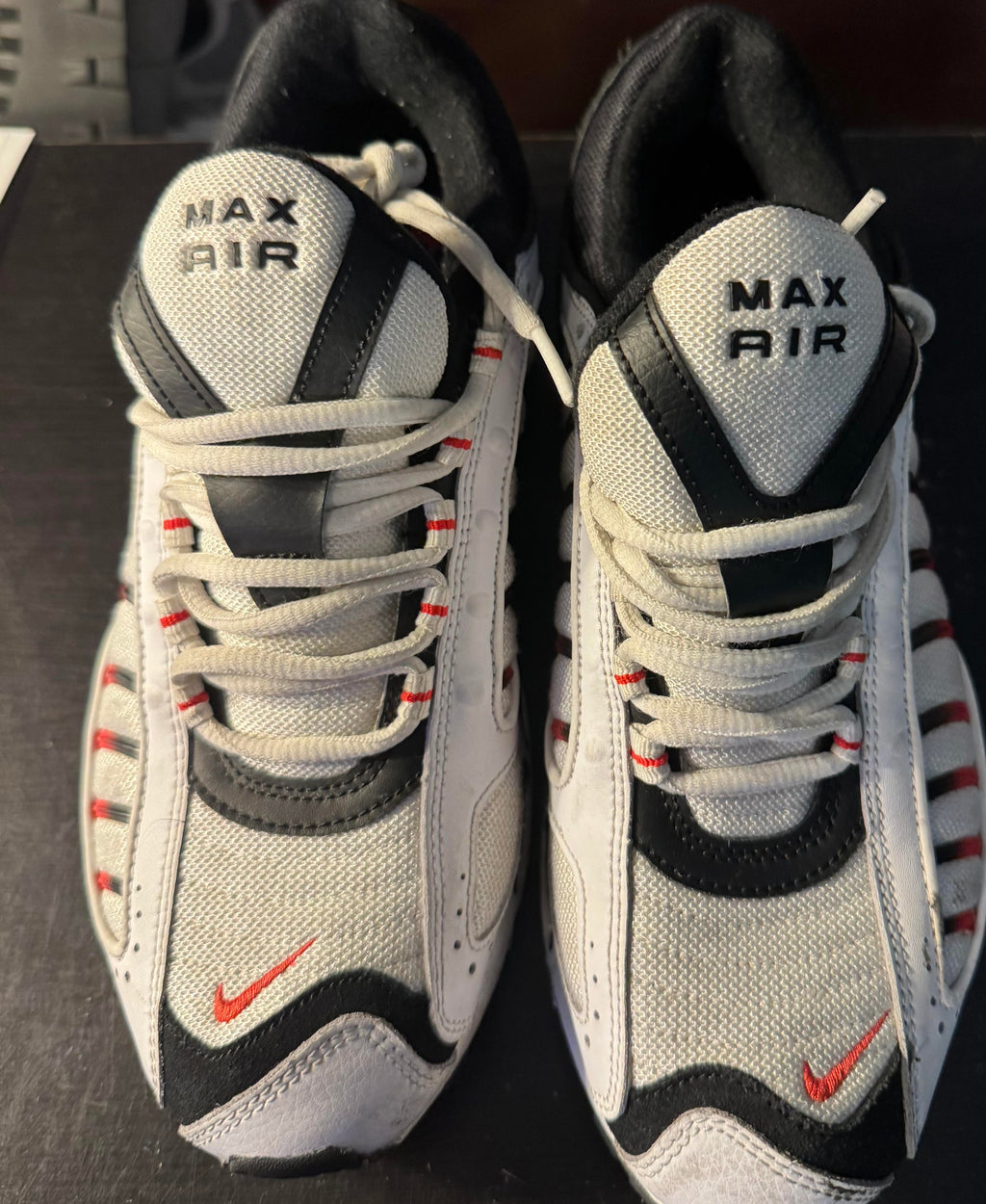 Nike Air Max Tailwind 4 "White Black Red" Size 9W *CLEARANCE*