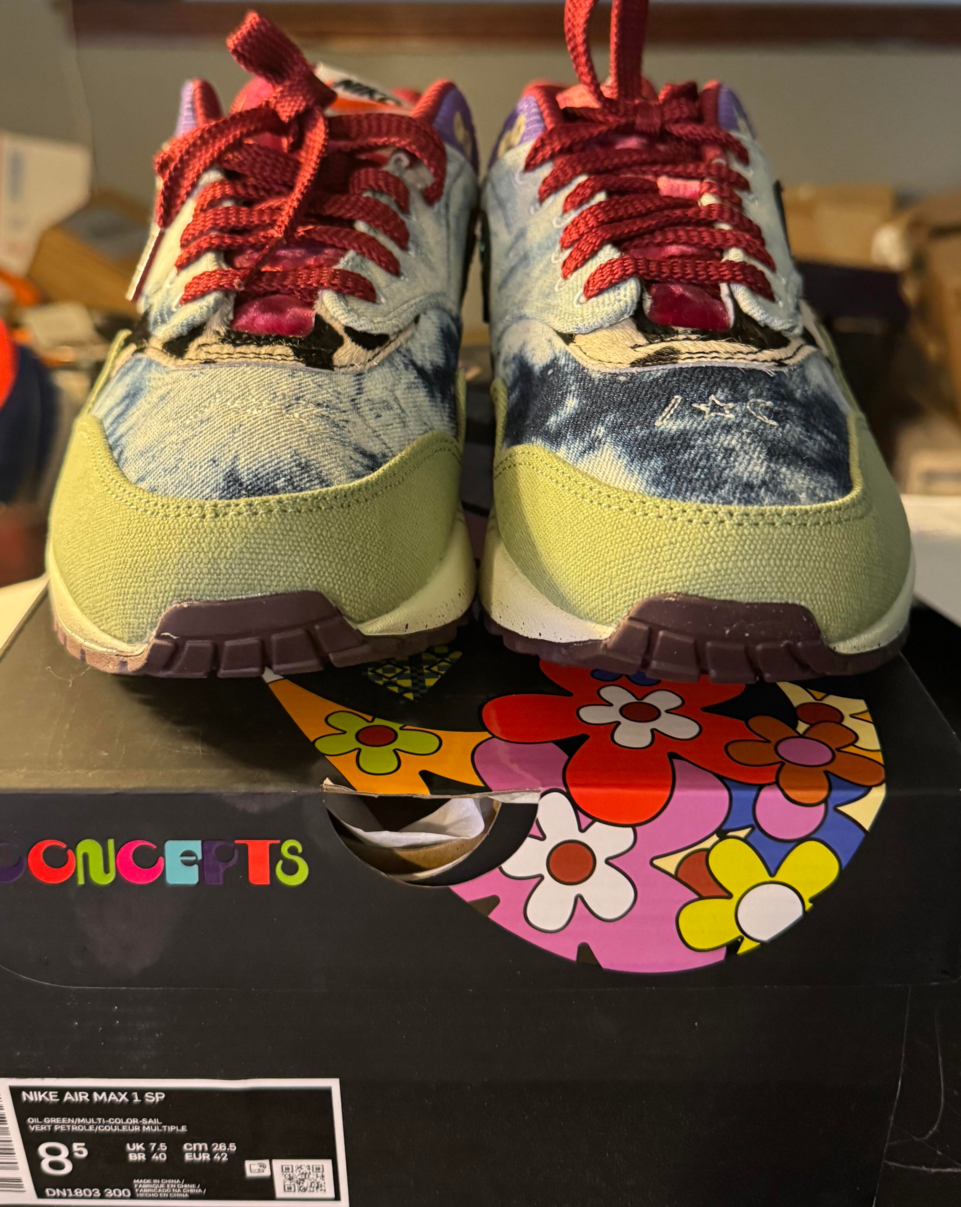 Nike Air Max 1 SP "Concepts Mellow" Size 8.5W *CLEARANCE*