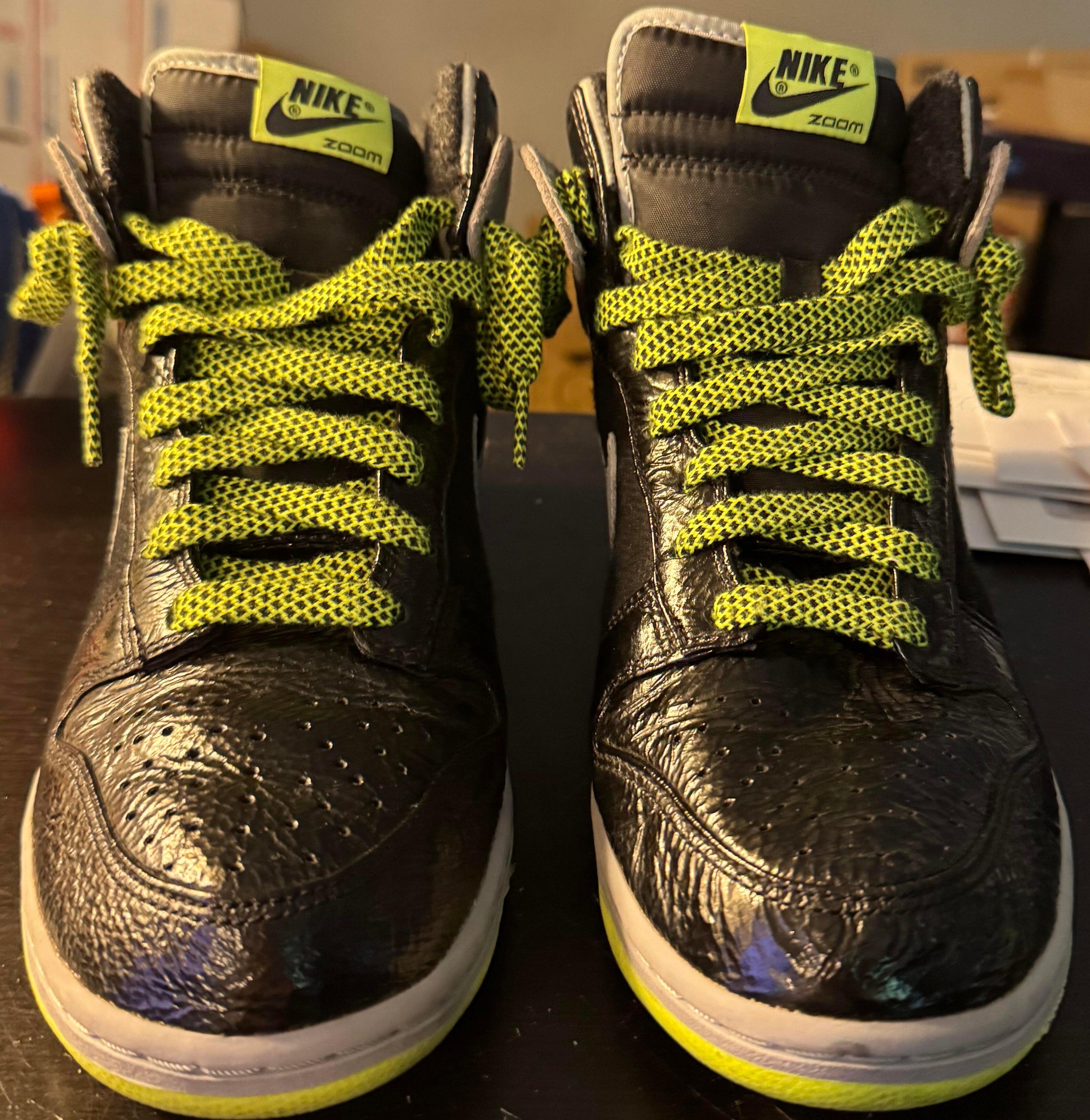 Nike SB Dunk High Wrinkled Patent Size 10W *CLEARANCE*