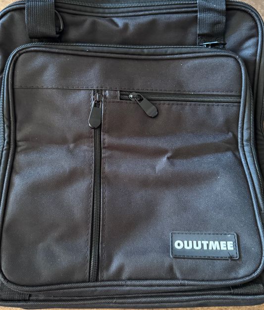 Ouutmee Personal shoulder bag 12x12x4 (Black)