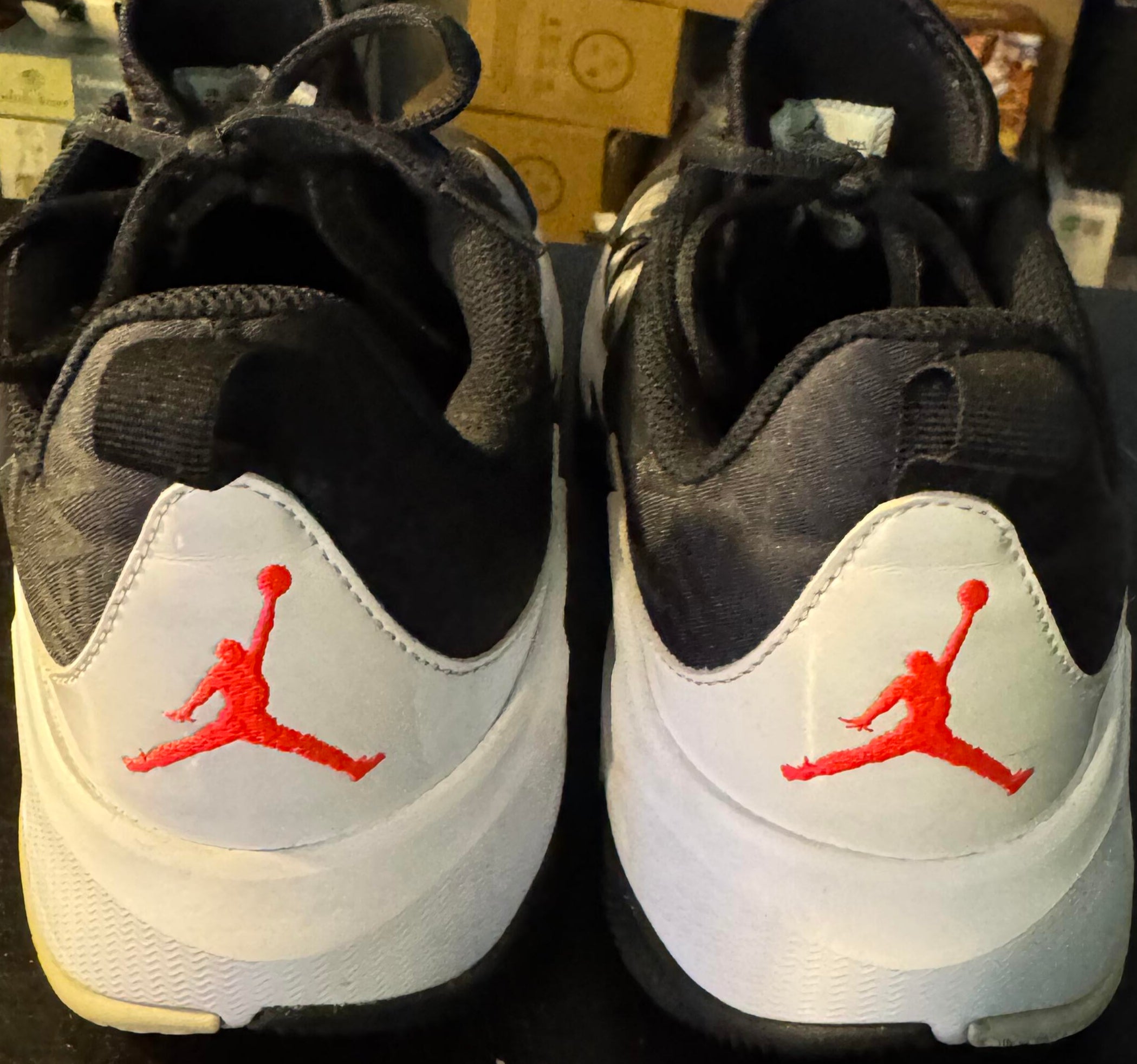 Jordan One Take 3 "Black White Bright Crimson" Size 10M *CLEARANCE*