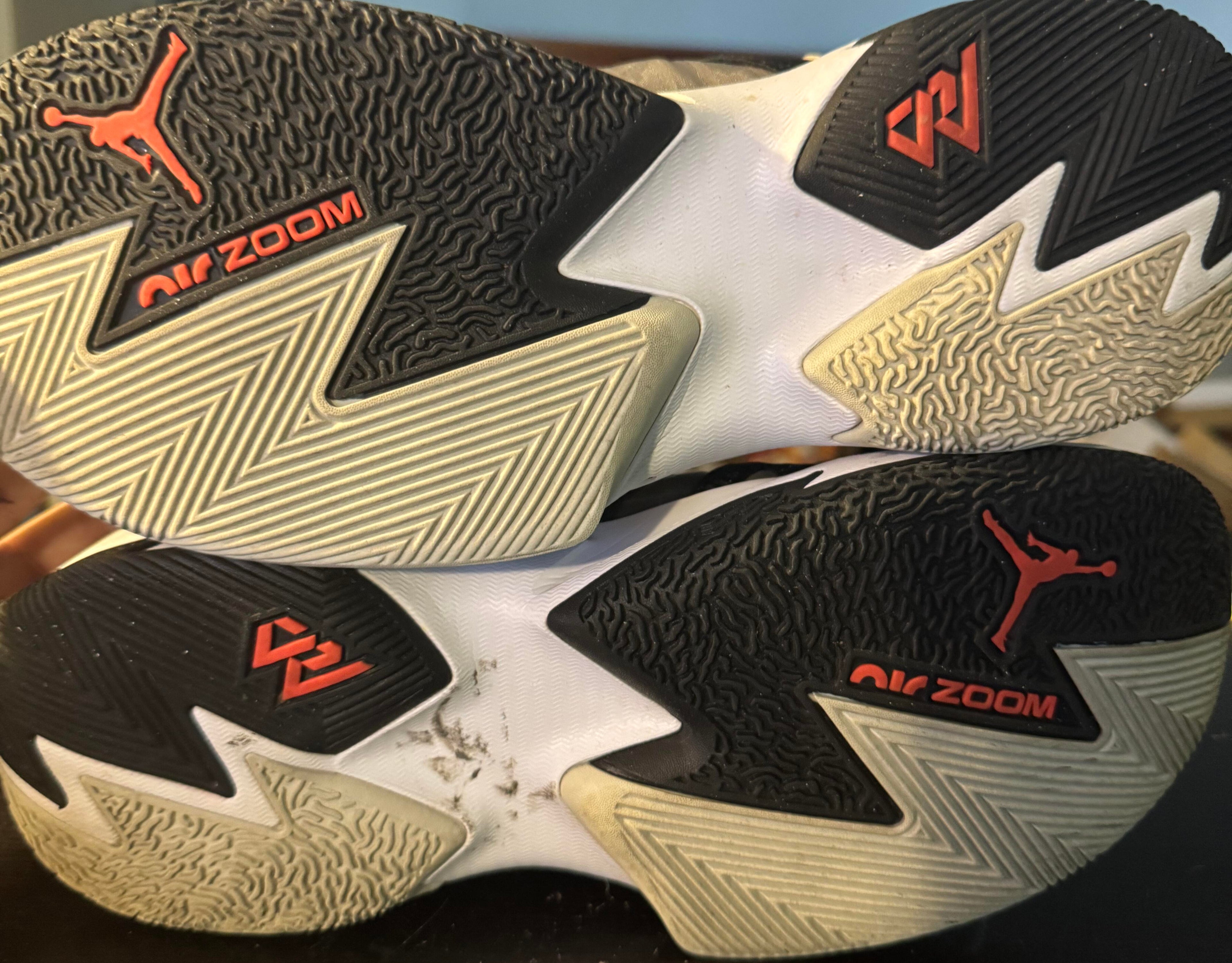 Jordan One Take 3 "Black White Bright Crimson" Size 10M *CLEARANCE*