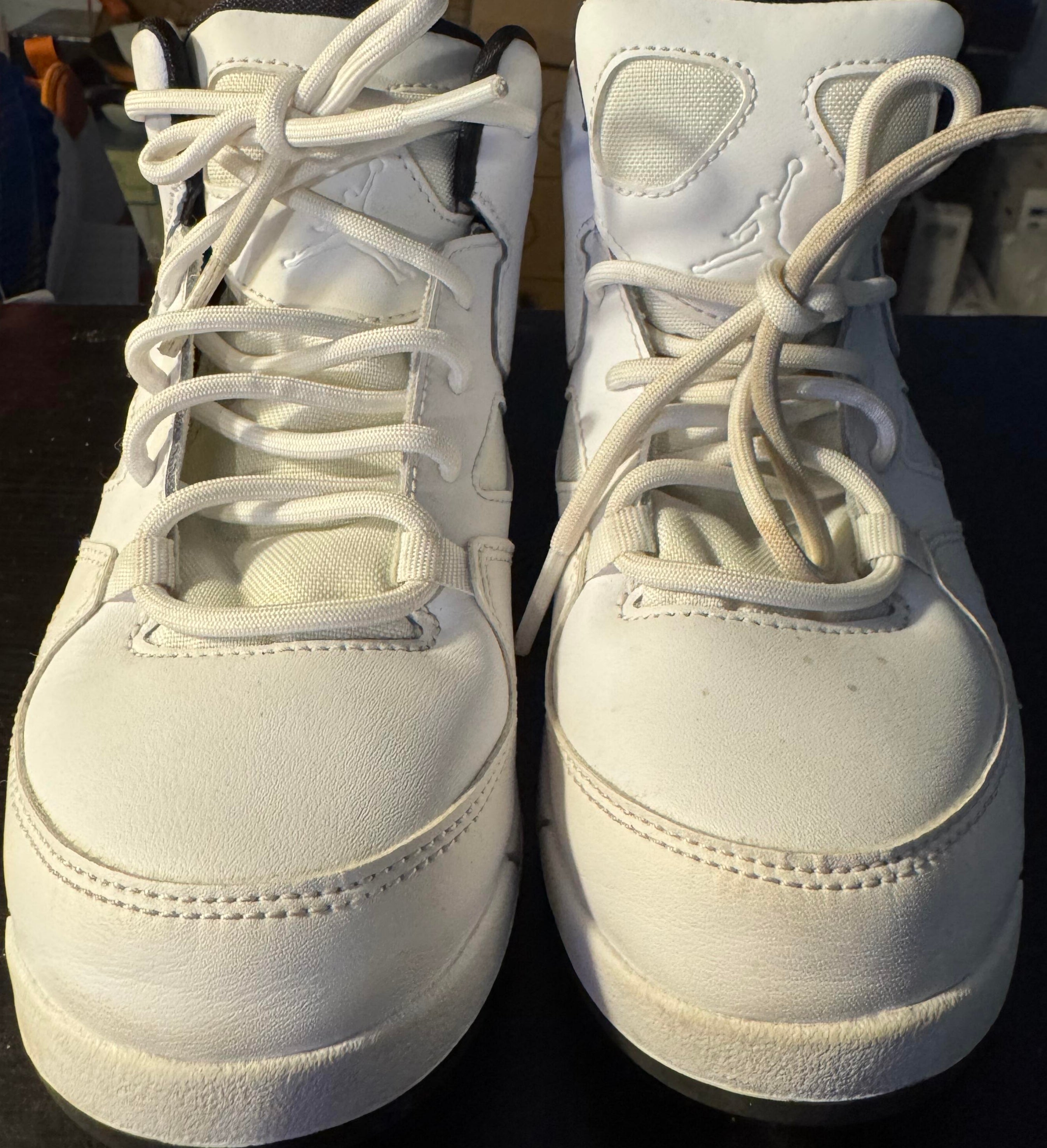 Nike Jordan Flight Club 91 "White Metallic Silver" Size 3Y