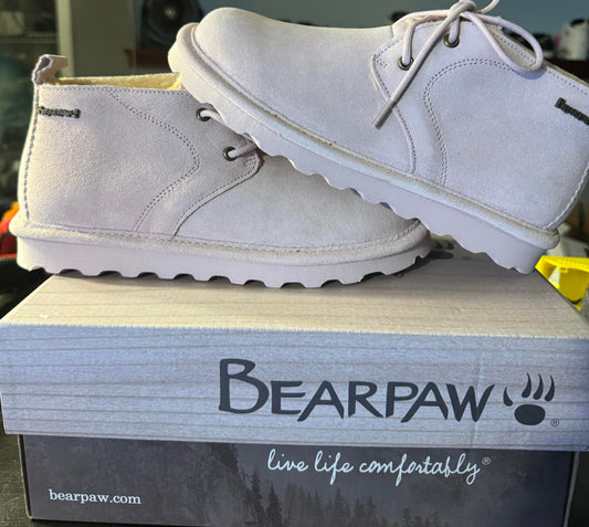 Bearpaw Skye Women's Suede Boots Size 8 (Pink)