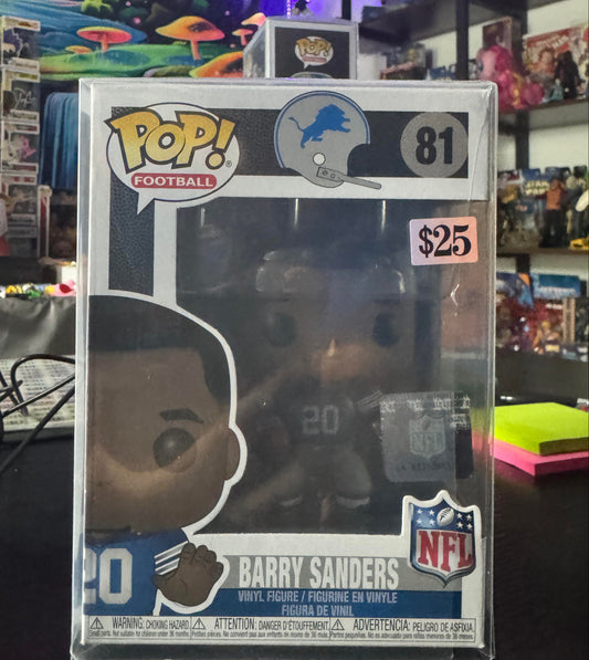 Barry Sanders Funko Pop (#81)
