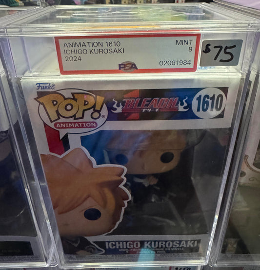Ichigo Kurosaki #1610 Funko Pop PSA 9