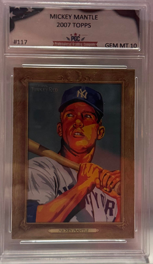 Mickey Mantle PGC Graded (10) 2007 Topps #117