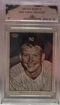 Mickey Mantle PGC Graded (10) 2009 Topps #2