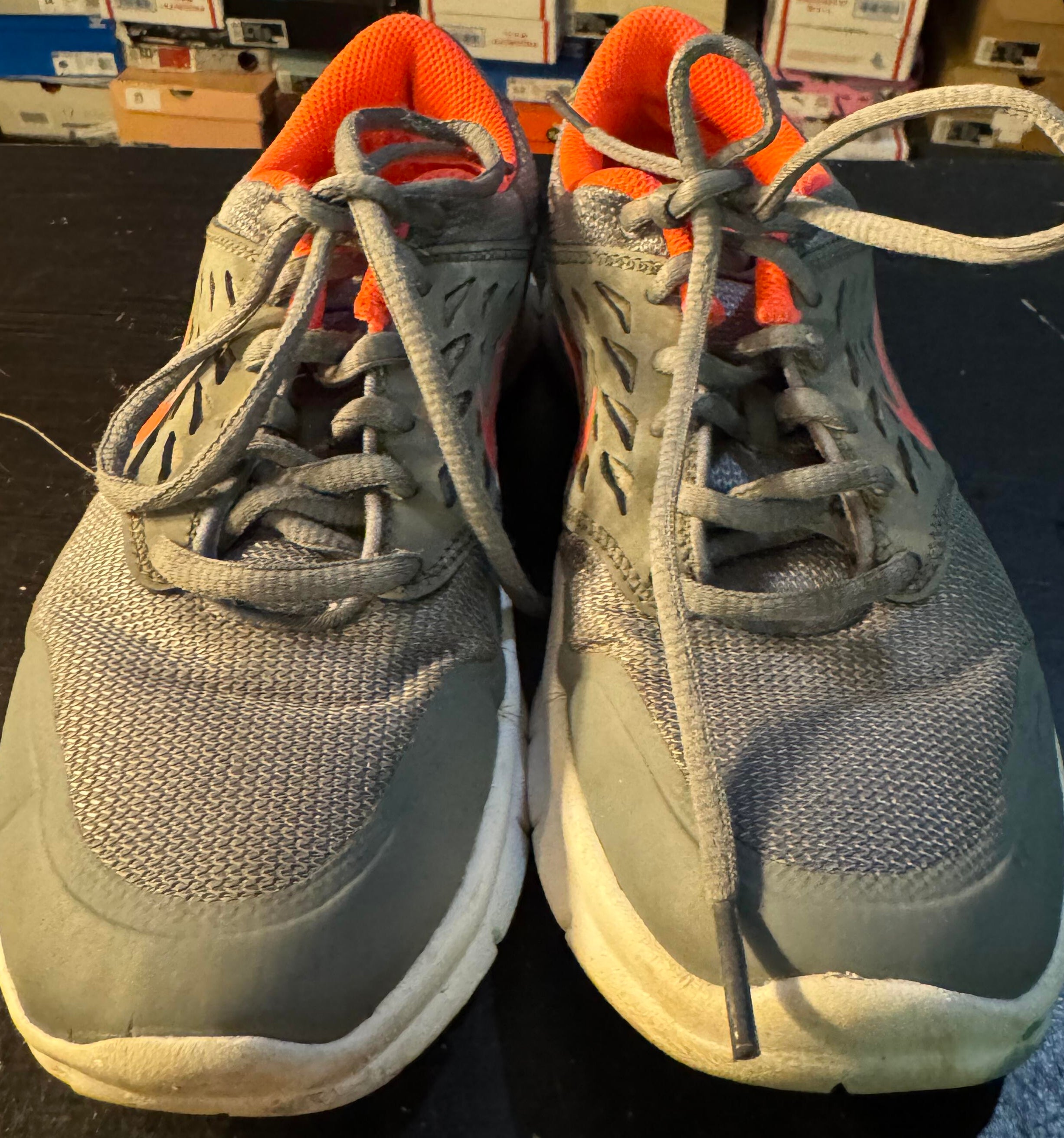 Nike Low Gray Coral Athletic Comfort Size 7W *CLEARANCE*