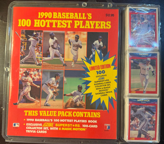1990 - Score Baseballs 100 Hottest Players