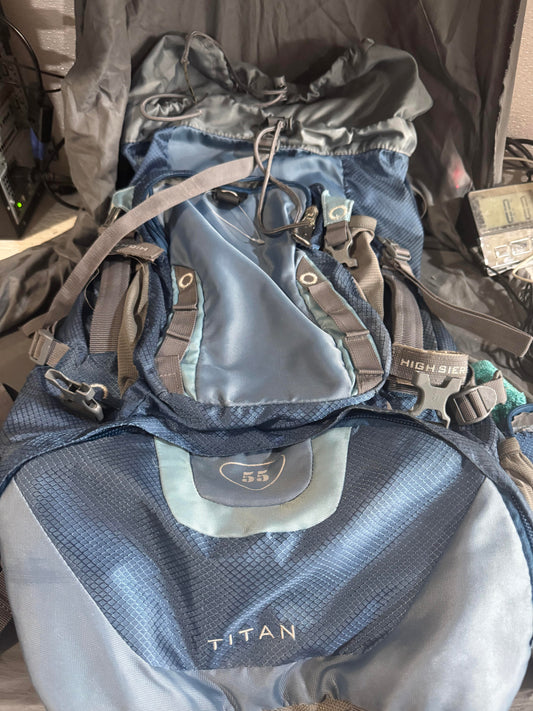 High Sierra Titan 55 Frame Pack Trim Fit Tech Pack