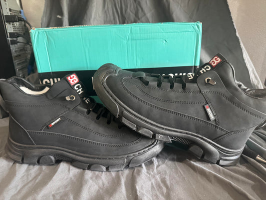 Black High Rise Sneaker Shoe Size 9.5M/11W