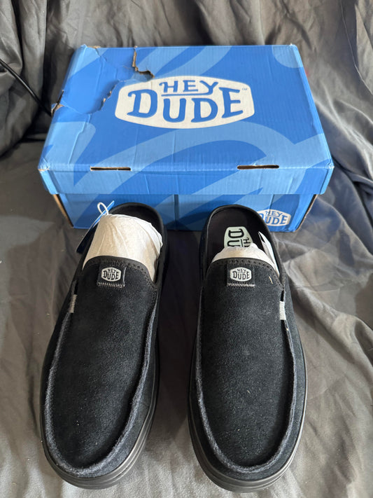 Hey Dude Austin Lift Classic Black Size 8W