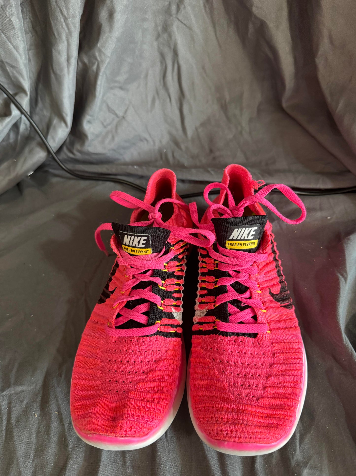 Nike Women's Free RN Flyknit 'Pink Blast' Size 7.5W