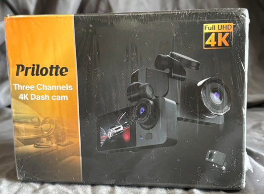 Prilotte Three Channel 4K Dash Cam