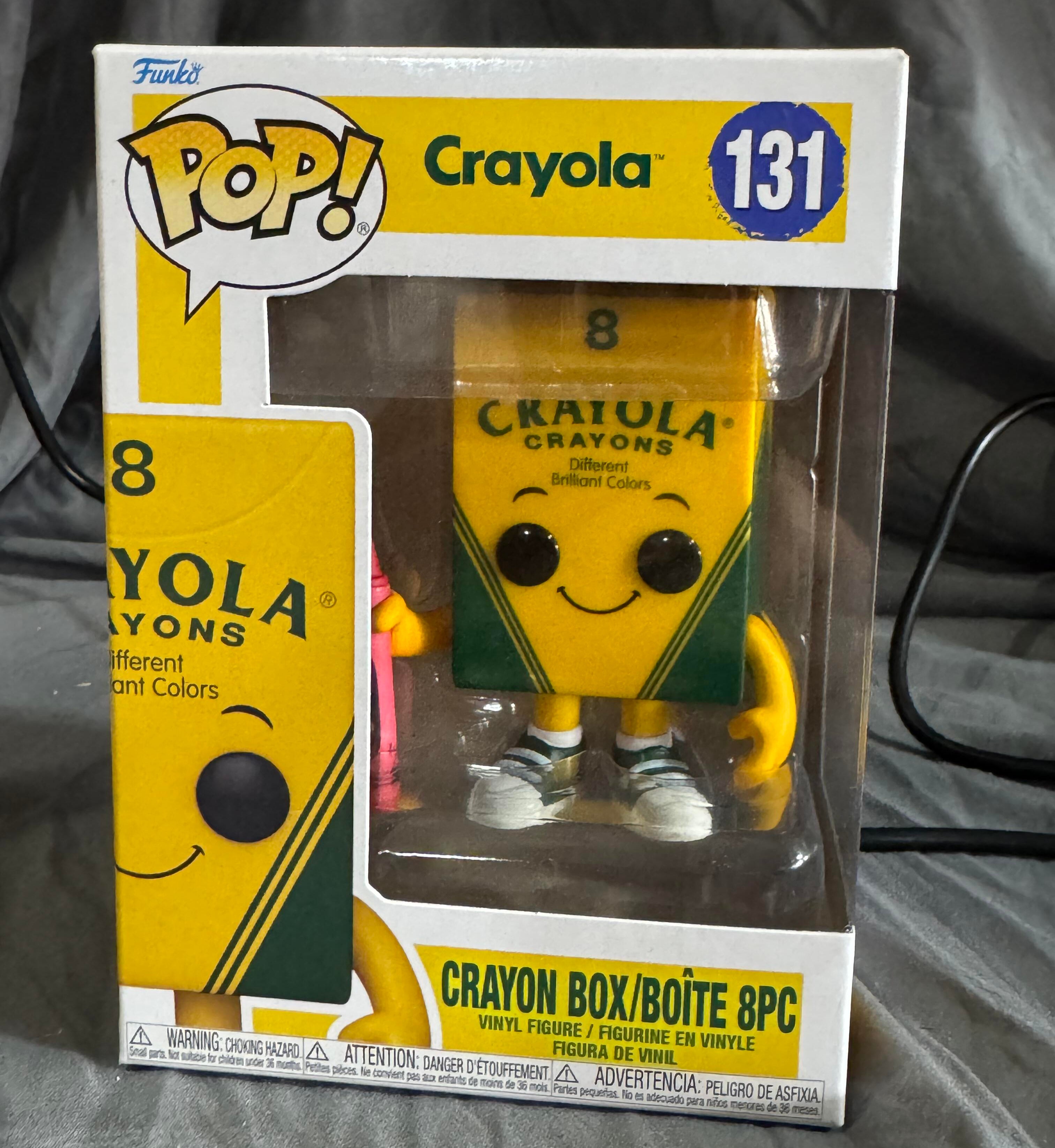 Funko POP! Vinyl: Crayola - Crayon Box 8pc Crayon - Collectable Vinyl Figure #131