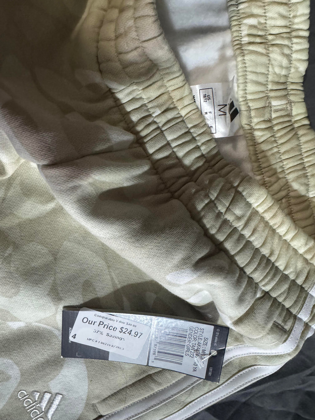 Adidas Girls Sweatpant Size 10/12