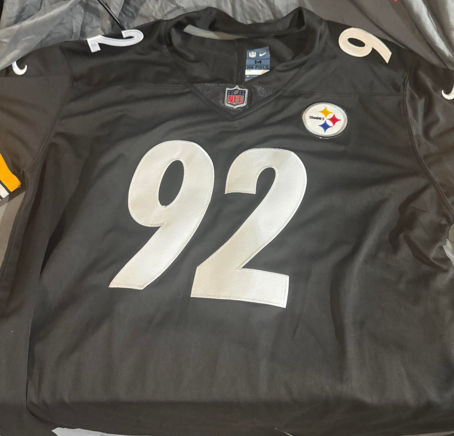 James Harrison #92 Men's Nike Replica Home Jersey