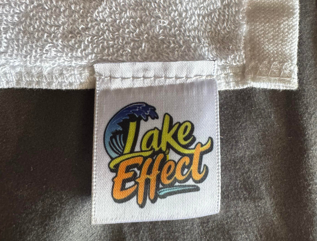 Lake Effect Premium Beach Towel 30in x 70inch super soft and huge (Black)