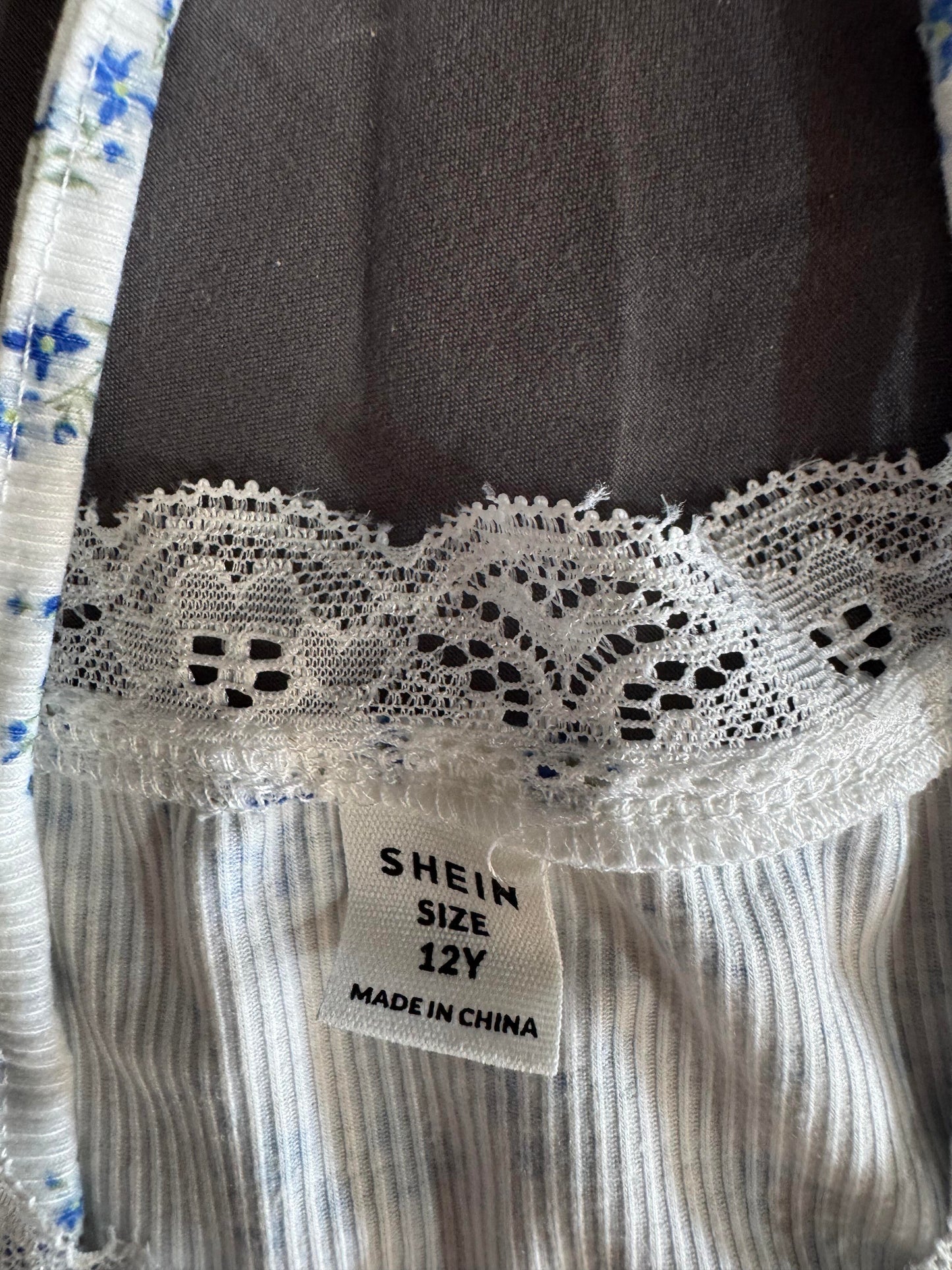 Shein Girls Size 12Y summer top